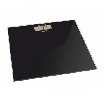 HAEGER BALAN�A WC VIDRO TEMPERADO MAX. 180KG PRETA