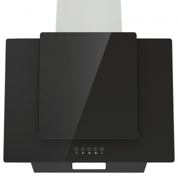 HISENSE CHAMINE 60CM 650M3H VIDRO PRETO INOX (B)