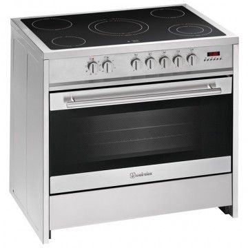 MEIRELES FOGAO 90CM INOX VITRO+FORNO ELECTRICO MULTIF. A
