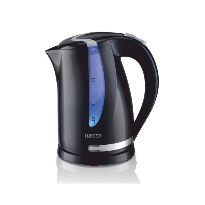 HAEGER JARRO TERMICO 1,7LT 2200W RESISTENCIA OCULTA PRETO