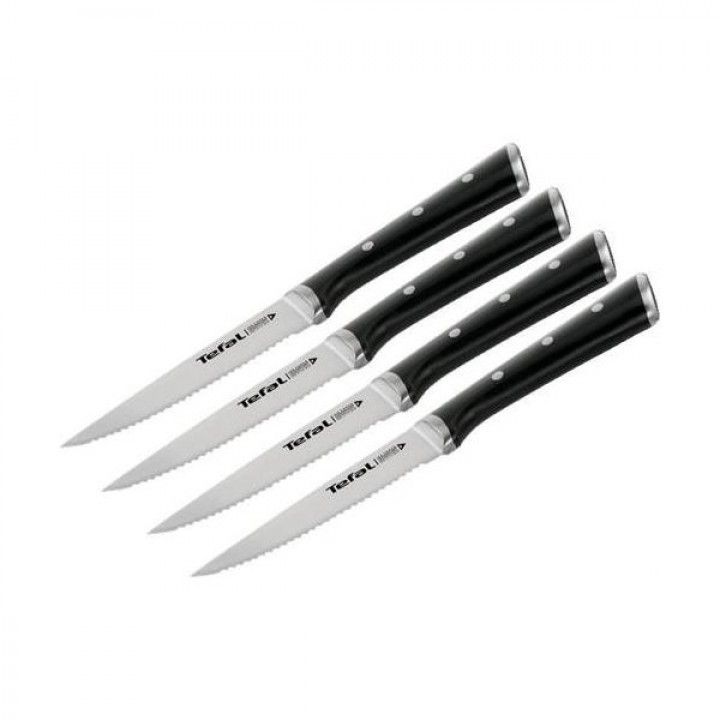 TEFAL SET 4FACAS DE CARNE 11CM ICE FORCE
