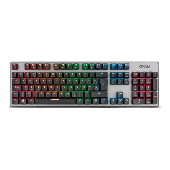 KROM TECLADO GAMING RGB