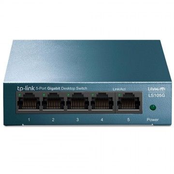 TP LINK SWITCH DE MESA 5 PORTAS GIGABIT