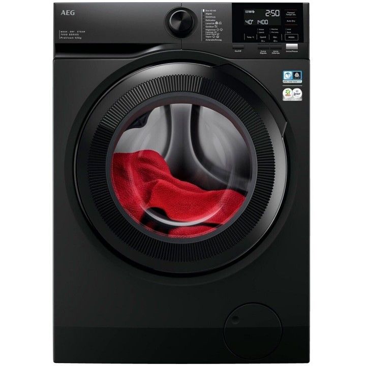 AEG MAQUINA LAVAR 9KG E SECAR 5KG 1600RT CINZA ESCURO (D)