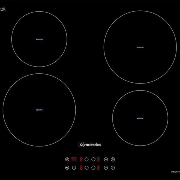 MEIRELES PLACA INDU�AO 60CM 4 ZONAS TOUCH CONTROL