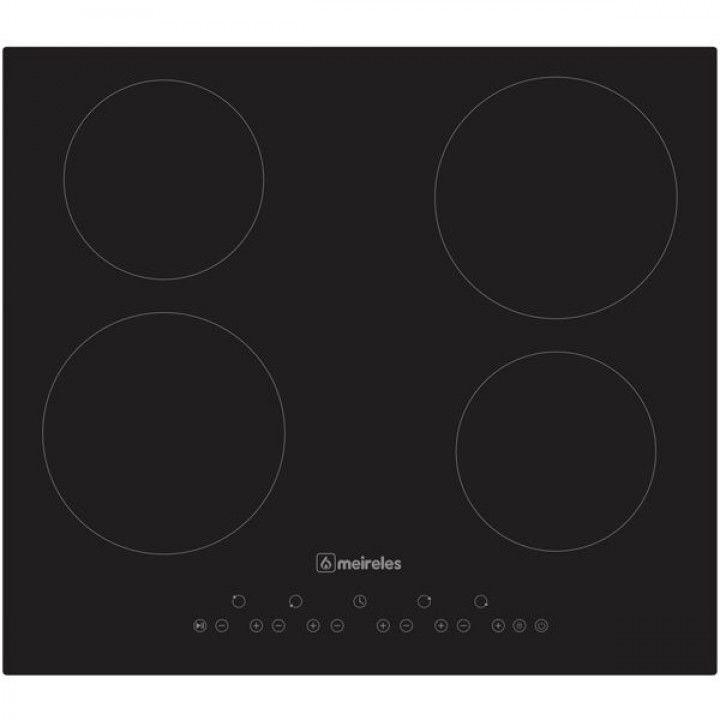 MEIRELES PLACA VITRO 60CM 4 ZONAS HI-SPEED SEM MOLDURA