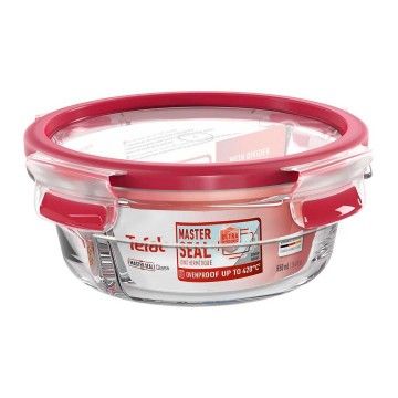 TEFAL CAIXA MASTERSEAL VIDRO REDONDA C/DIVISORIA 550ML