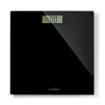NEDIS BALAN�A WC DIGITAL VIDRO MAX.150KG PRETO