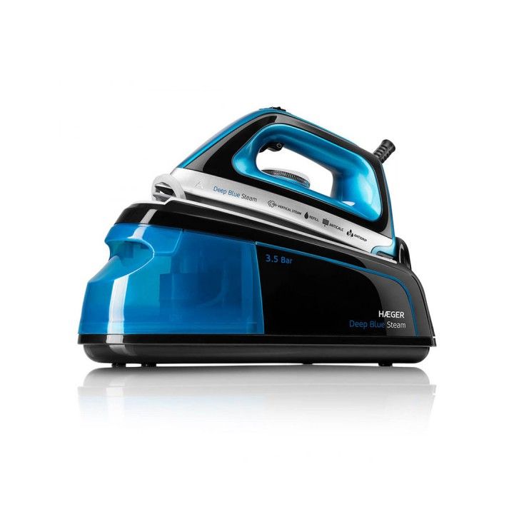 HAEGER FERRO GERADOR VAPOR 2250W 3,5BAR 80G/MIN