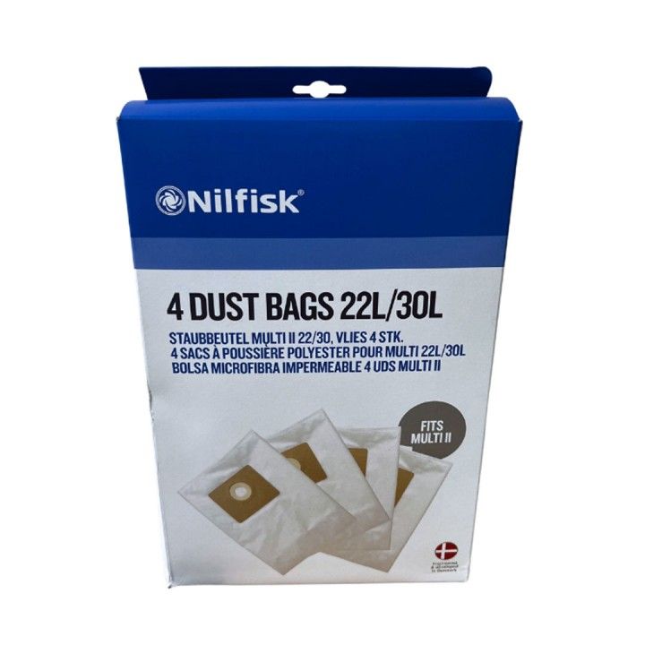 NILFISK SACOS ASPIRADOR P/ II22L/30L