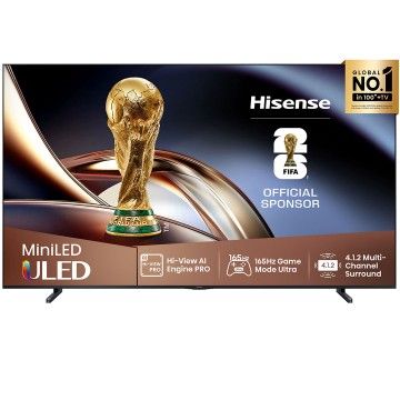 HISENSE ULED MINI LED 100" 4K UHD SMART TV 3HDMI 2USB (D) HISENSE ULED MINI LED 100" 4K UHD SMART TV 3HDMI 2USB (D)