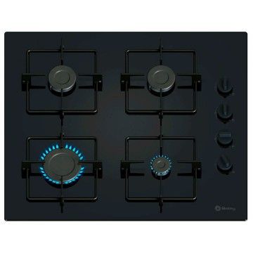 BALAY PLACA 4GAS 60CM VIDRO ENDURECIDO