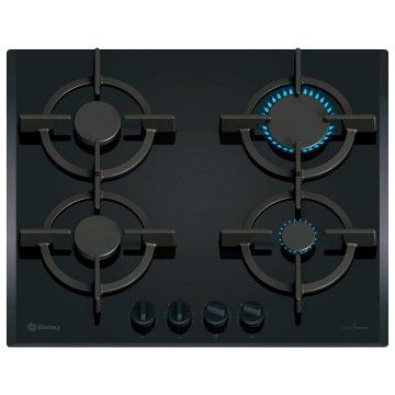 BALAY PLACA 4GAS 60CM VIDRO ENDURECIDO