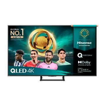 HISENSE QLED 55" 4K UHD SMARTTV 3HDMI 2USB (E) HISENSE QLED 55" 4K UHD SMARTTV 3HDMI 2USB (E)