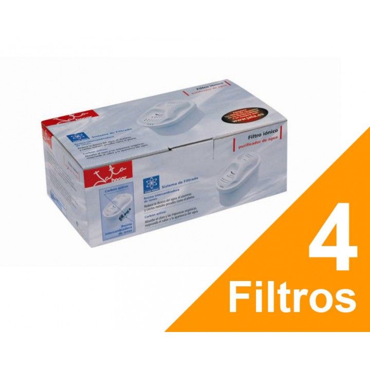 JATA FILTRO IONICO PACK 4 FILTROS PARA JARRO JH01