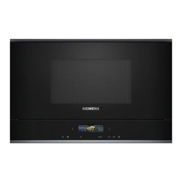 SIEMENS MICROONDAS INTEG 21LT 900W VIDRO PRETO