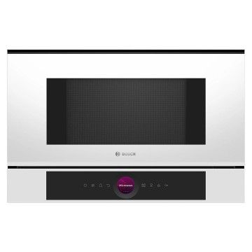 BOSCH MICROONDAS INTEG. 21LTS VIDRO BRANCO