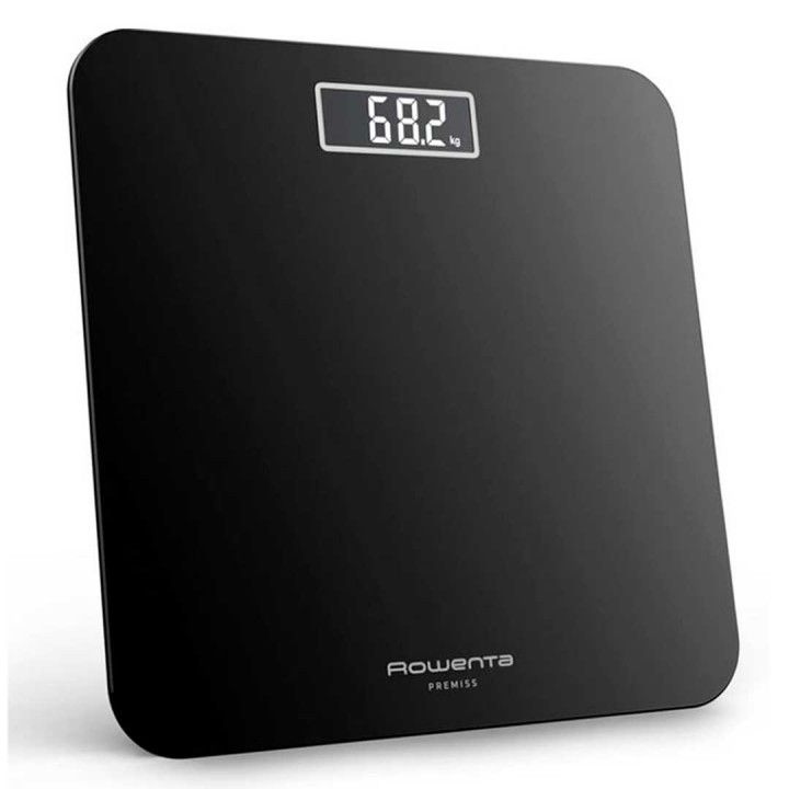 ROWENTA BALAN�A WC 160KG VIDRO PRETO