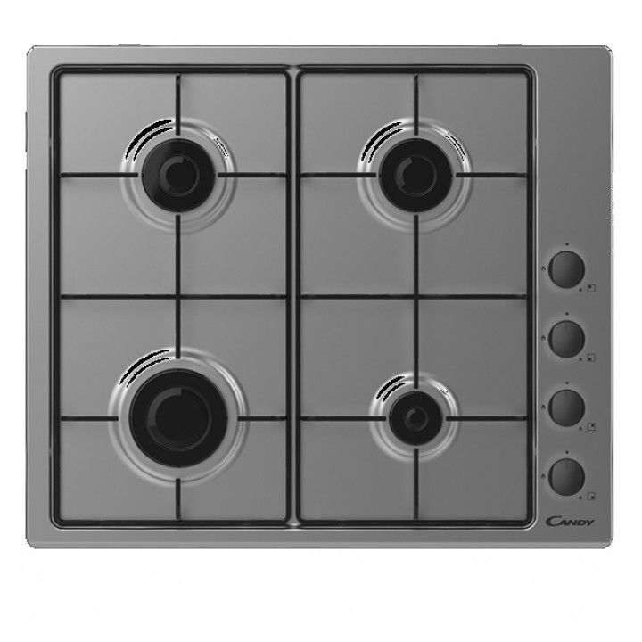 CANDY PLACA 4 GAS INOX C/ ISQUEIRO NAT