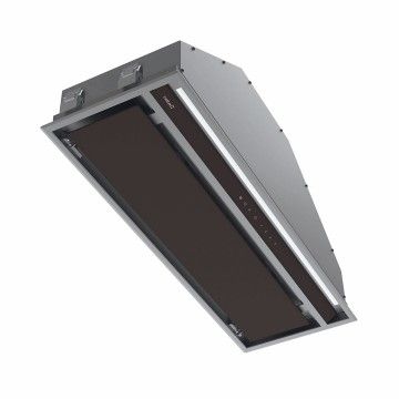 CATA EXAUSTOR 83CM 600M3H 3VEL+1TURBO VIDRO PRETO CATA EXAUSTOR 83CM 600M3H 3VEL+1TURBO VIDRO PRETO