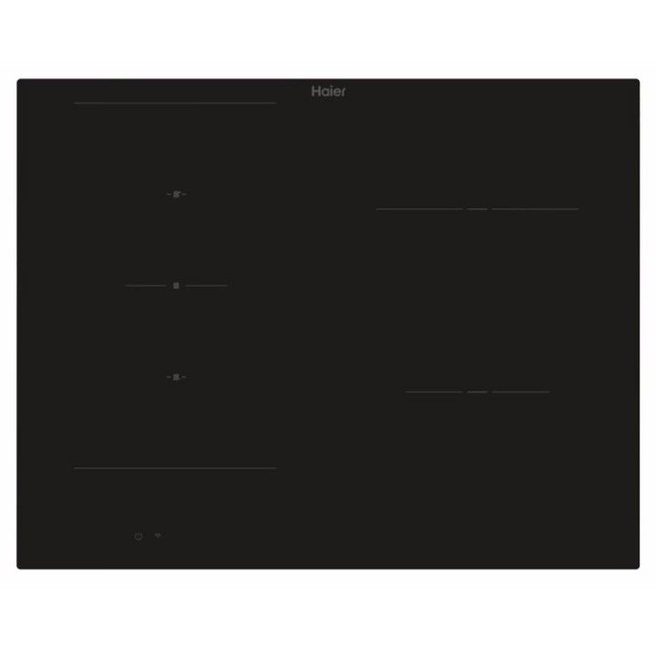 HAIER PLACA INDU�AO 65CM 4ZONAS VIDRO PRETO