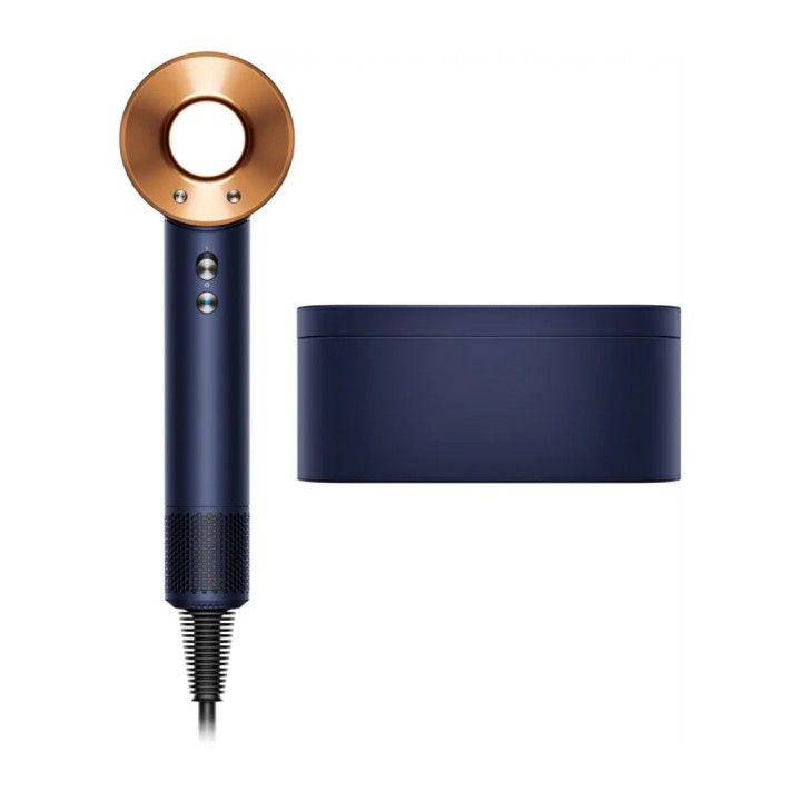 DYSON SECADOR CABELO SUPERSONIC AZUL PRUSSIA/COBRE C/ ESTOJO