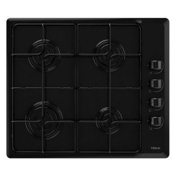 TEKA PLACA 60CM 4GAS BUT ESMALTE PRETA