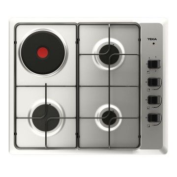 TEKA PLACA 60CM 3GAS BUT 1ELETRICO INOX