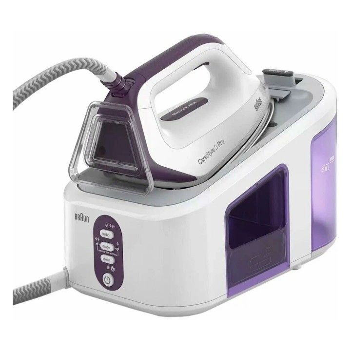 BRAUN FERRO CALDEIRA 2400W 6,5BAR BASE ELOXAL 3D