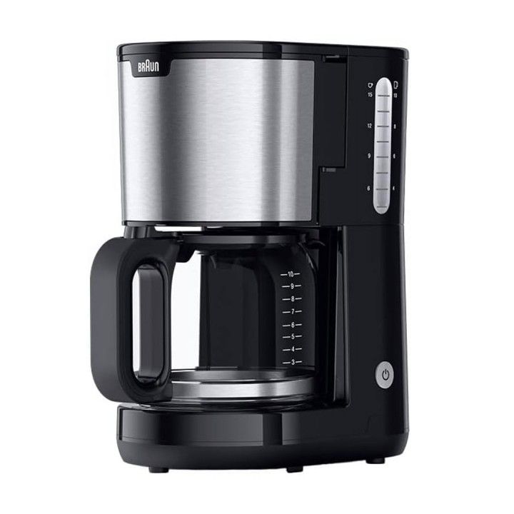 BRAUN CAFETEIRA FILTRO 10-15 CHAVENAS PRETA