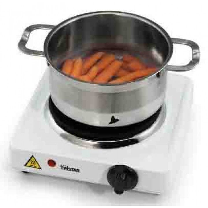 TRISTAR PLACA ELECTRICA 1 ZONA 1000W BRANCA