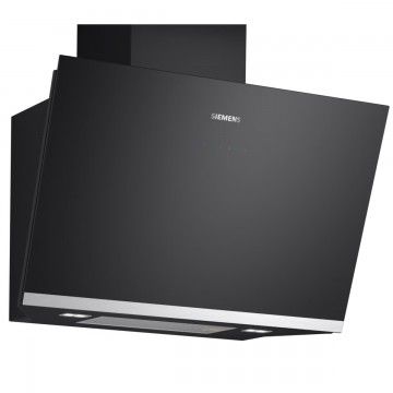 SIEMENS CHAMINE PAREDE 80CM 432/915m3/h VIDRO PRETO