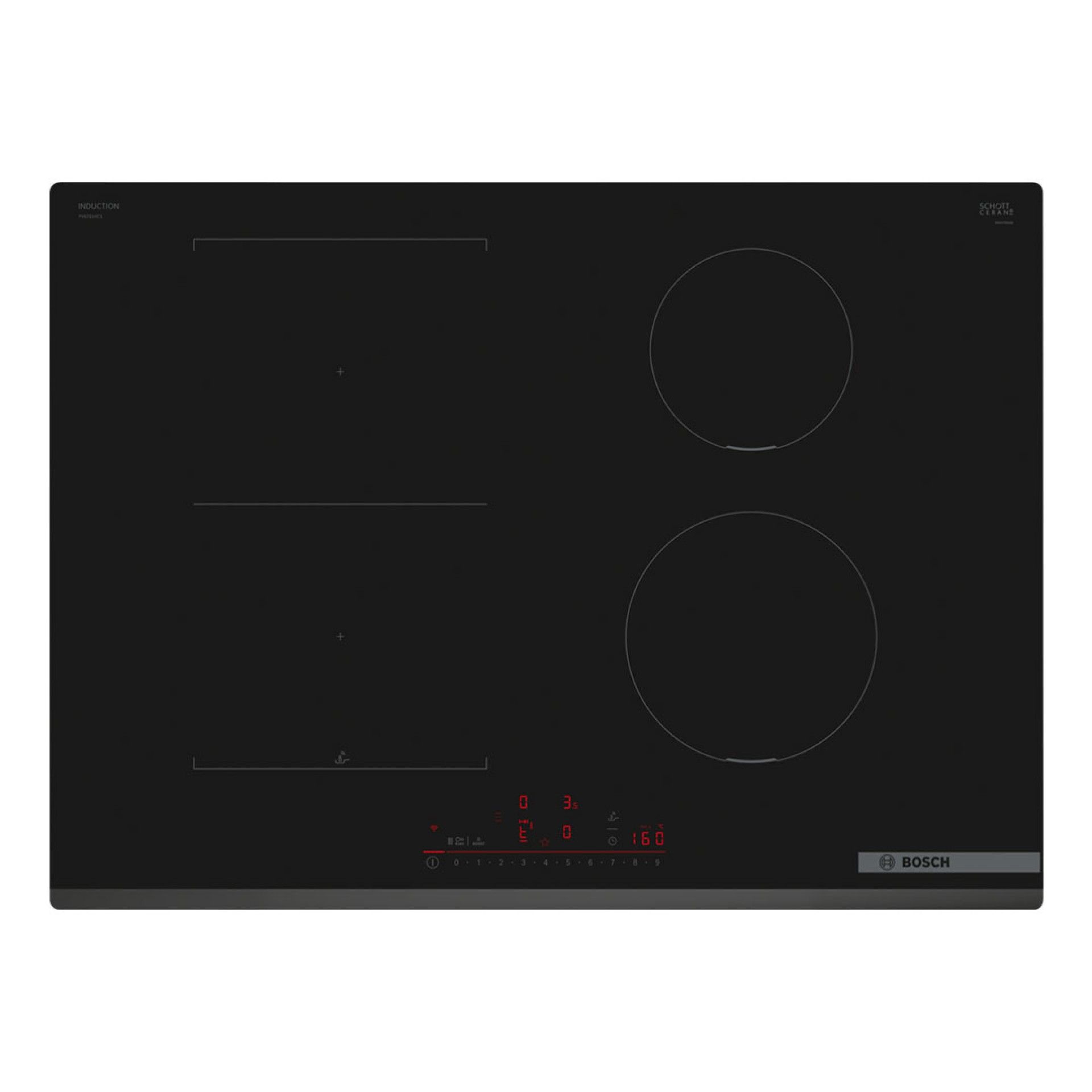 BOSCH PLACA INDUÇAO 70CM BISELADO