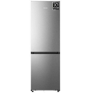 HISENSE COMBINADO 1856X595X600MT 330LT NF INOX (C)