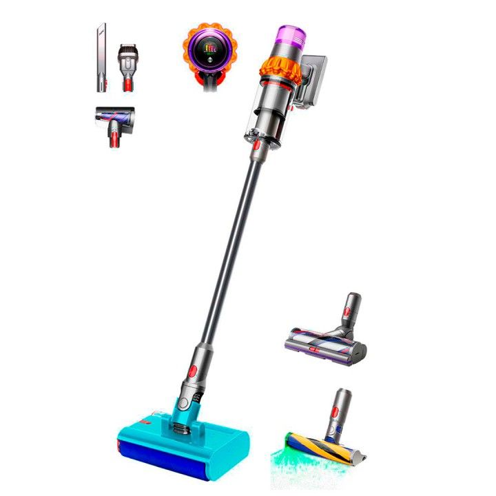 DYSON ASPIRADOR VERTICAL S/FIOS DEP.0.7L V15S DETECT SUBMARE