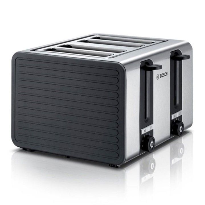 BOSCH TORRADEIRA 4 FATIAS 1800W PRETA/INOX