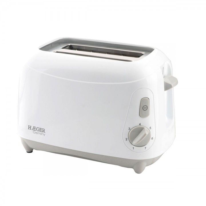 HAEGER TORRADEIRA 900W 2 RANHURAS BRANCA HAEGER TORRADEIRA 900W 2 RANHURAS BRANCA