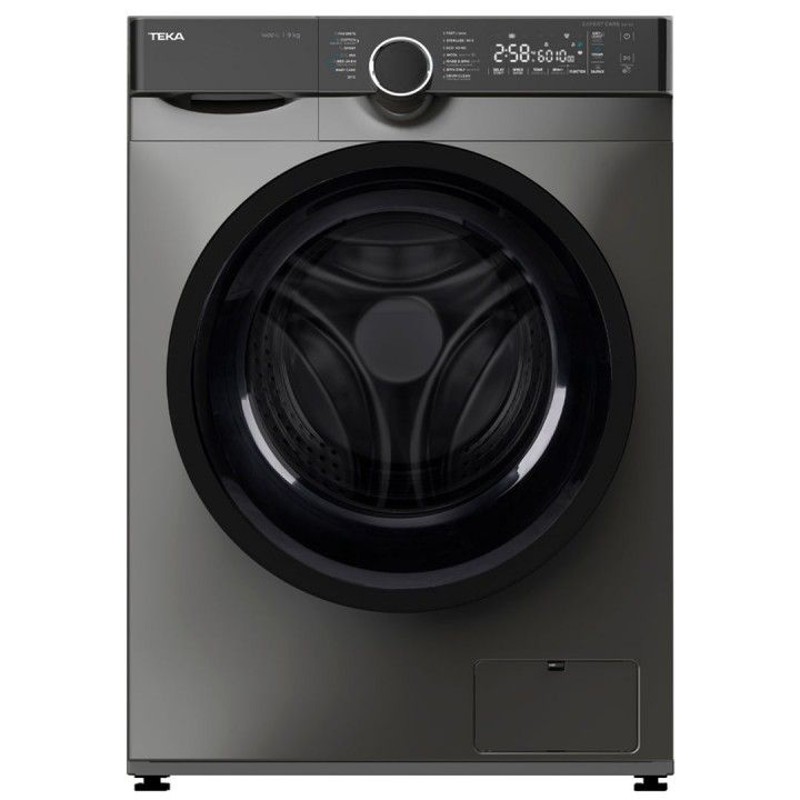 TEKA MAQUINA ROUPA 9KG 1400RT SILVER (A) TEKA MAQUINA ROUPA 9KG 1400RT SILVER (A)