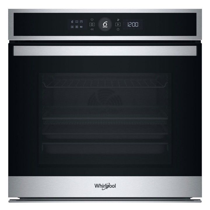 WHIRLPOOL FORNO MULTIF. PIROLITICO HIDROLITICO 73LT INOX A+