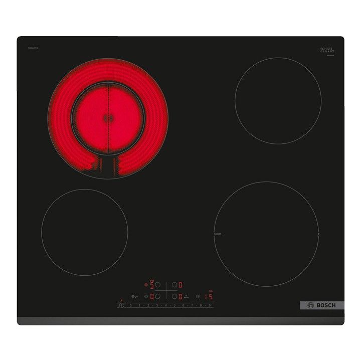 BOSCH PLACA VITRO 60CM 4 ZONAS