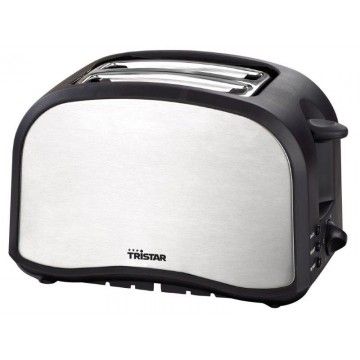 TRISTAR TORRADEIRA 800W 2 RANHURAS PRETA/INOX TRISTAR TORRADEIRA 800W 2 RANHURAS PRETA/INOX
