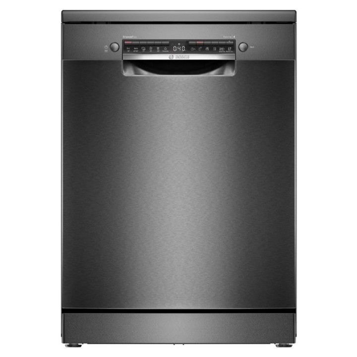 BOSCH MAQUINA LOU�A 6ROG 14TALHERES PRETO INOX B)