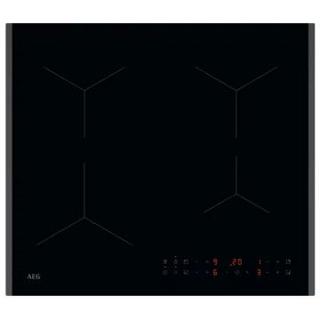 AEG PLACA INDU�AO 60CM BISELADA POWERBOOST