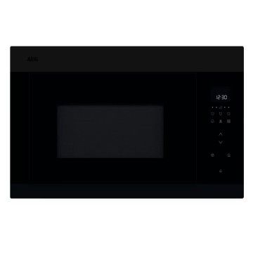 AEG MICROONDAS INTEG. 900W 26LT C/GRILL VIDRO PRETO MATE