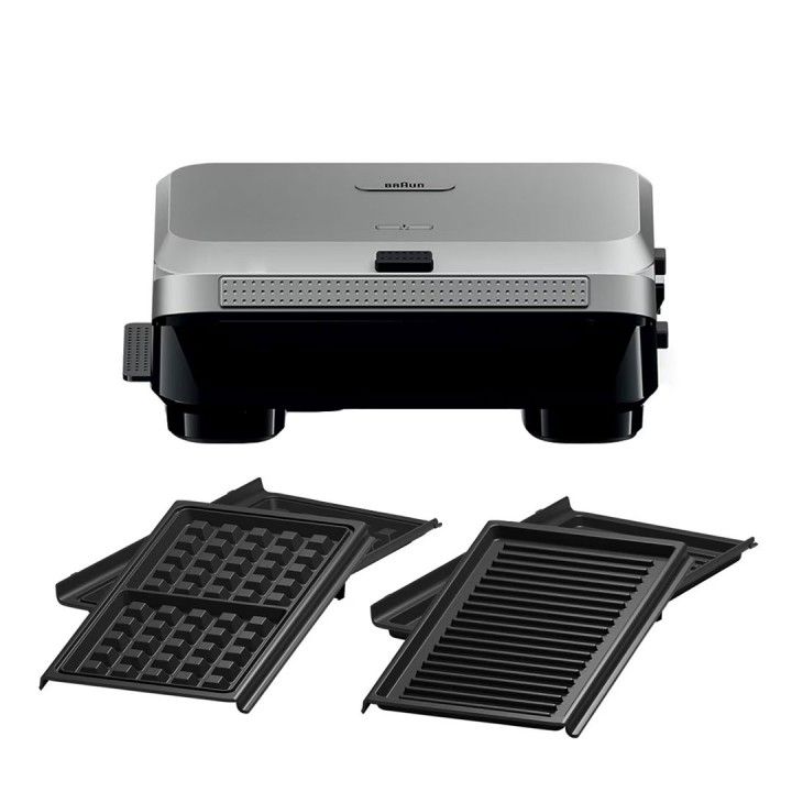 BRAUN GRELHADOR 800W PLACAS AMOVIVEIS ANTI ADERENTE