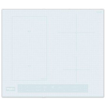 WHIRLPOOL PLACA INDU�AO 4ZONAS FLEXICOOK BRANCA