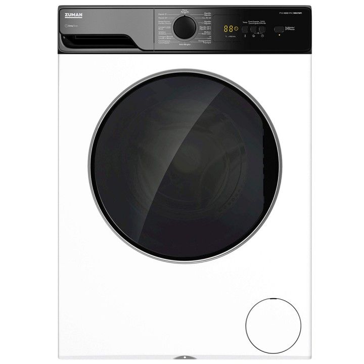 ZUMAN MAQUINA ROUPA 7KG 1000RT BRANCA (D)