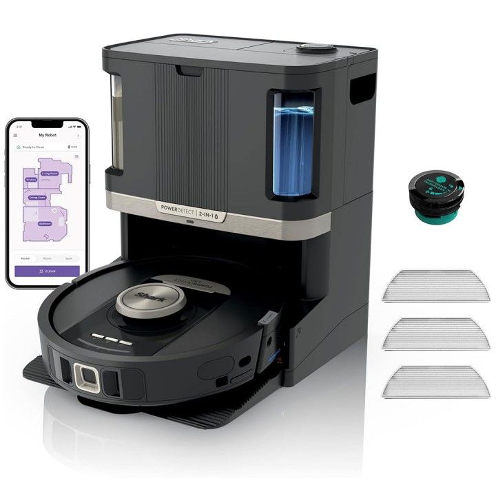 SHARK ASPIRADOR ROBOT 2EM1 ASPIRA E LAVA AUT 110MIN