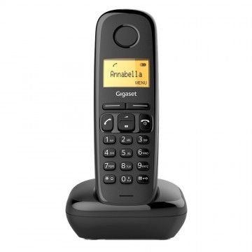 GIGASET TELEFONE S/FIOS BLACK GIGASET TELEFONE S/FIOS BLACK