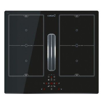 CATA PLACA INDUÇAO 59CM 2 ZONAS FLEX C/ EXTRAÇAO CATA PLACA INDUÇAO 59CM 2 ZONAS FLEX C/ EXTRAÇAO
